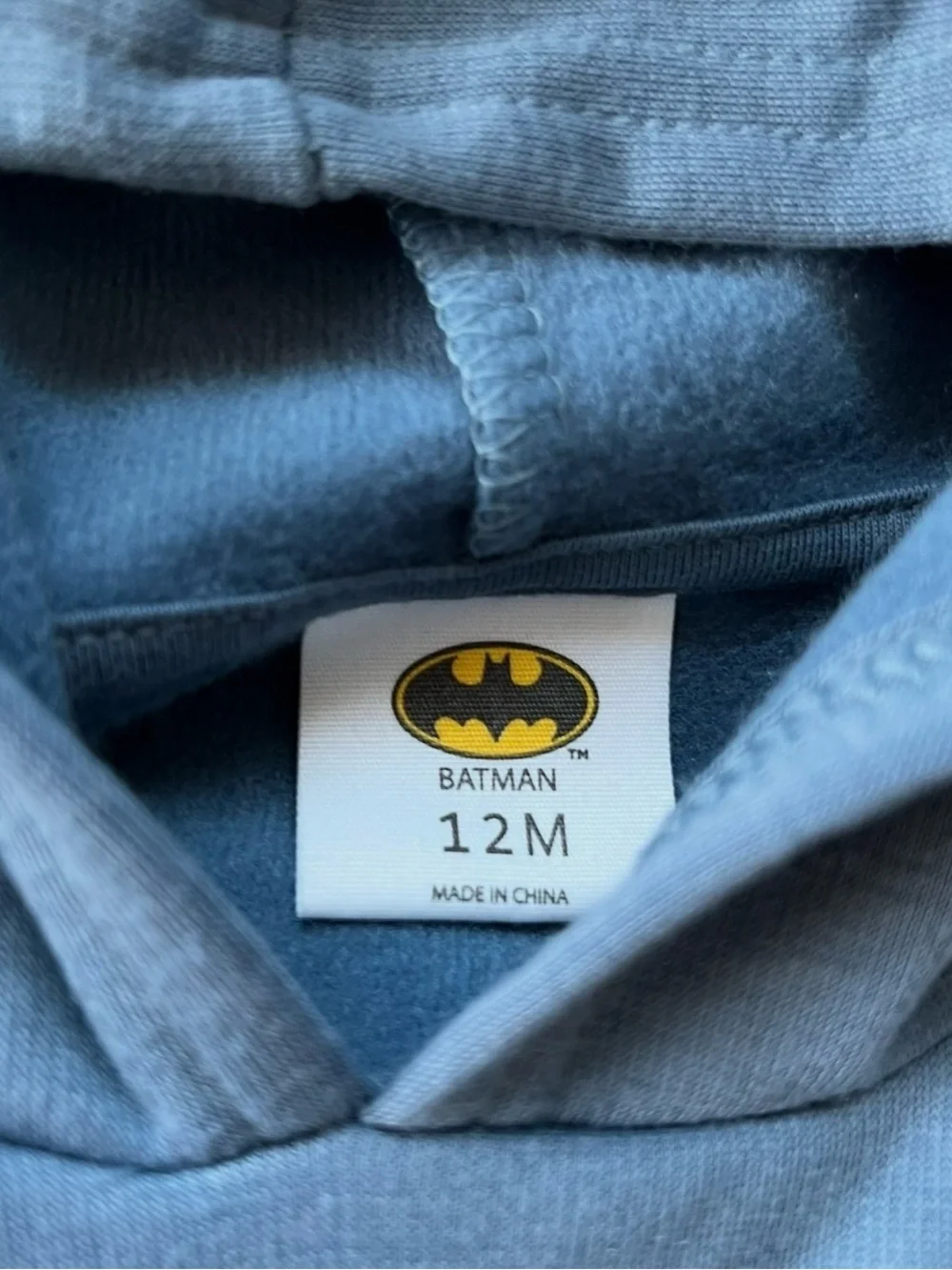 NWT Batman Hooded Sweater and Sweatpants Set Size 12 Months